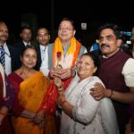 ऋषिकेश में मुख्यमंत्री पुष्कर सिंह धामी का भव्य स्वागत, नटराज चौक पर उमड़ा जनसैलाब